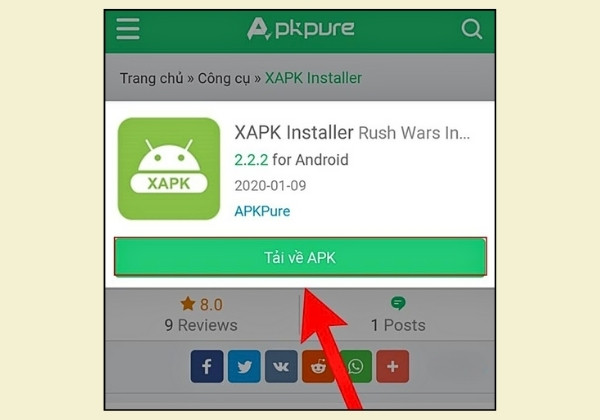 Hướng dẫn cách cài đặt CapCut APK trên điện thoại đơn giản bước 1