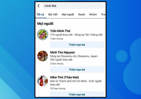 Bước 1: Tìm tài khoản bằng tài khoản khác B1 Bước 1: Tìm tài khoản bằng tài khoản khác B1