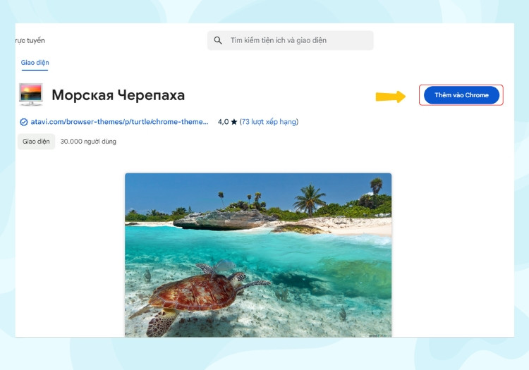 Hướng dẫn thay đổi chủ đề trên Cửa hàng Chrome bước 3