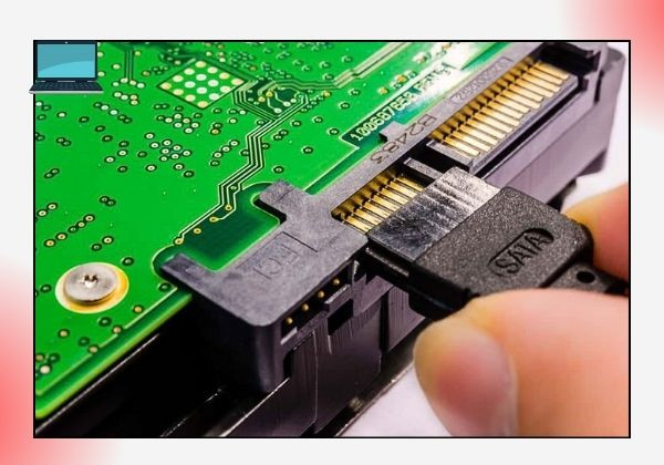 Kết nối cổng SATA chưa đúng hoặc bị hỏng