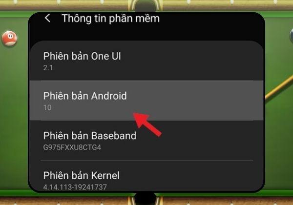 Kiểm tra phiên bản cập nhật của hệ thống Android bước 3