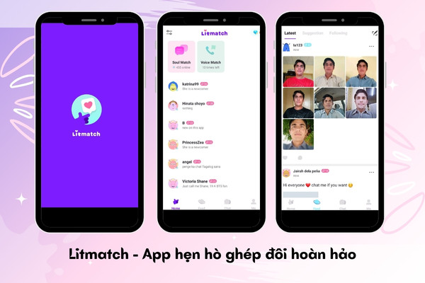Litmatch - App hẹn hò ghép đôi hoàn hảo