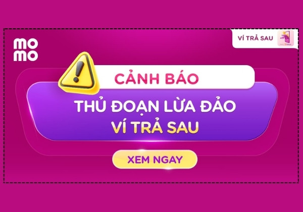 Lừa đảo rút tiền từ ví trả sau MoMo bạn nên cảnh giác! Lừa đảo rút tiền từ ví trả sau MoMo bạn nên cảnh giác!