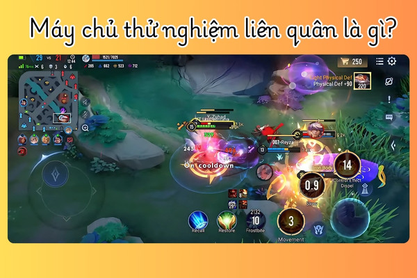 Máy chủ thử nghiệm Liên Quân là gì?
