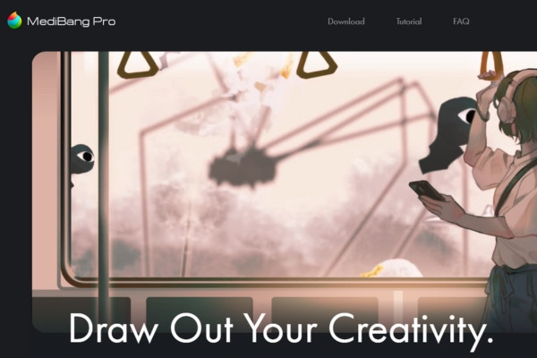 Medibang - app cung cấp đa dạng công cụ vẽ tranh trên máy tính