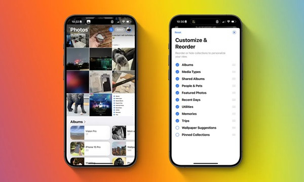 Photos iOS 18.2 Beta 1