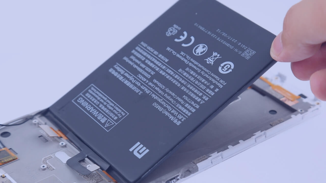 pin điện thoại Xiaomi bị phồng