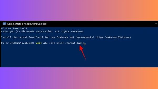Sử dụng PowerShell hoặc CMD để xóa file update win 11 bước 2