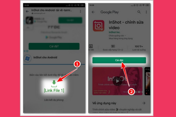 Tải InShot về điện thoại Android 2 Tải InShot về điện thoại Android 2