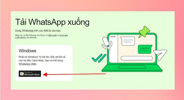 Tải WhatsApp cho máy tính B2