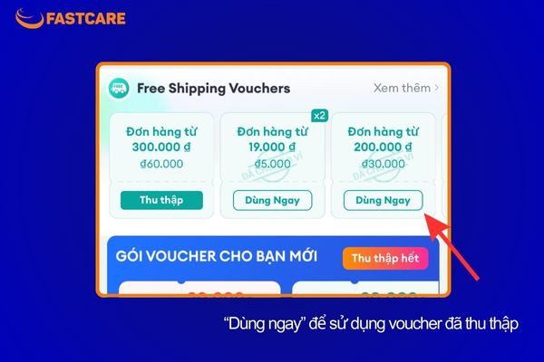 Cách sử dụng voucher Lazada để mua hàng&nbsp;4