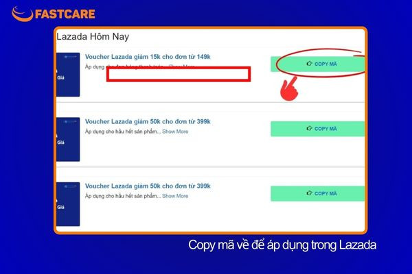 Tìm mã giảm giá Lazada trên website trung gian&nbsp;