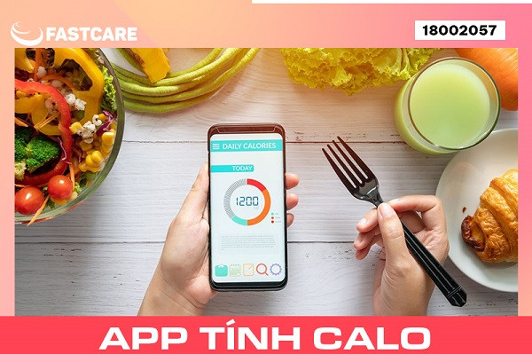 Tổng hợp App tính calo