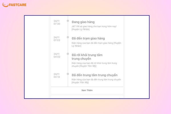Kiểm tra đơn hàng với tính năng chat CLEO của Lazada 3 Kiểm tra đơn hàng với tính năng chat CLEO của Lazada 3