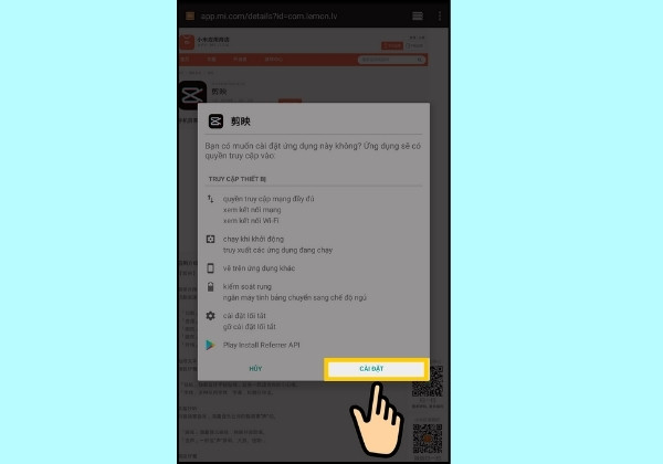 Trên điện thoại Android bước 4