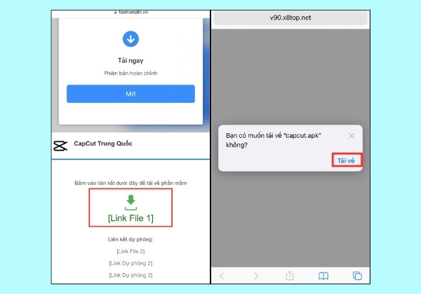 Trên điện thoại iOS bước 3