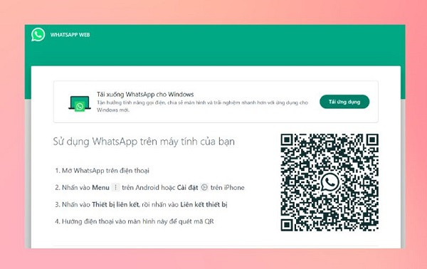 WhatsApp web là gì?