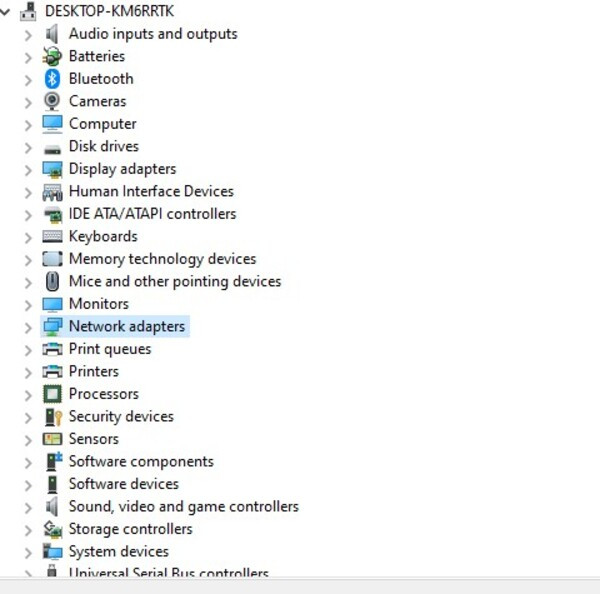 Gỡ cài đặt network drivers 2