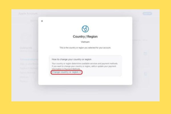 Cách chuyển vùng trên Macbook qua Website PC 3