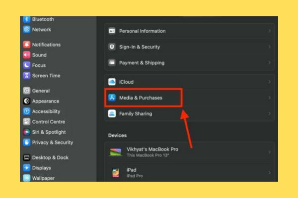 Chuyển vùng Macbook qua cài đặt hệ thống (setting system) 3