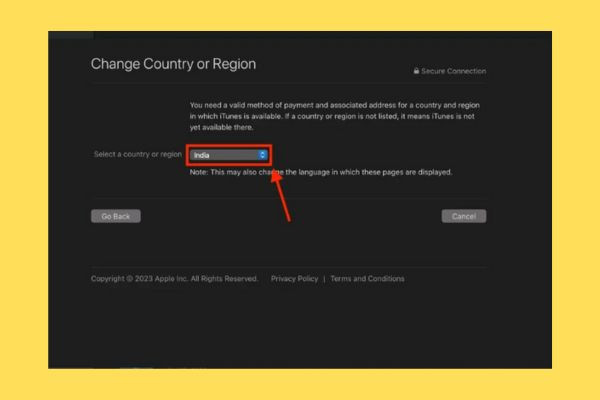 Chuyển vùng Macbook qua cài đặt hệ thống (setting system) 6
