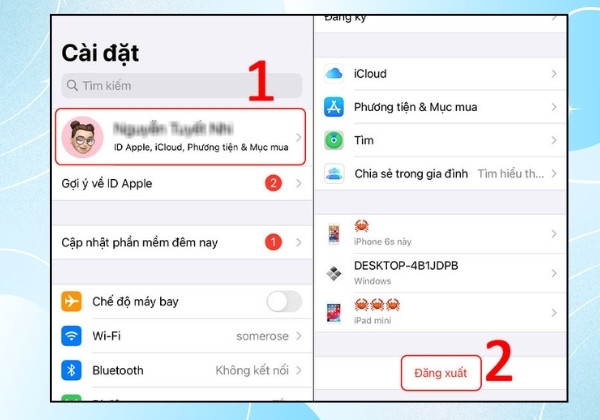 Các bước thay đổi Apple ID trên iPad dễ dàng