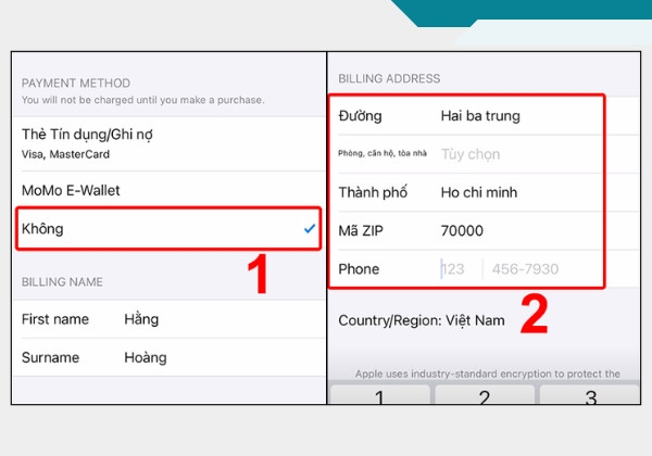 Cách chuyển vùng mã zip Việt Nam iOS App Store 5 Cách chuyển vùng mã zip Việt Nam iOS App Store 5