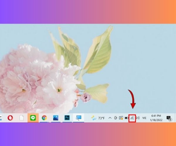 Cách mở Wi-Fi trên laptop Dell từ Taskbar 1 Cách mở Wi-Fi trên laptop Dell từ Taskbar 1