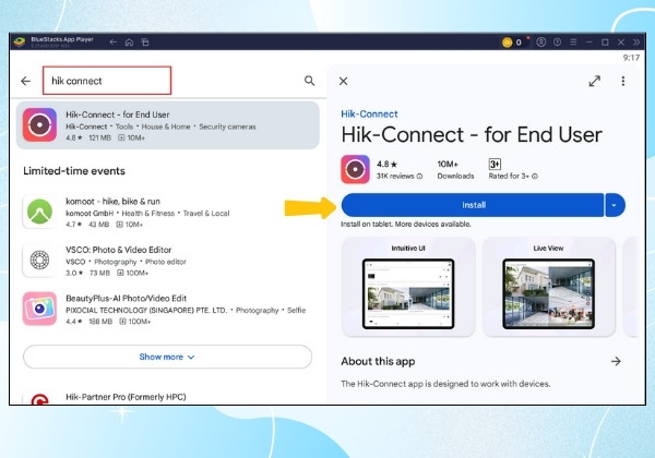 Cách tải xuống phần mềm Hik Connect trên PC đơn giản, dễ thao tác  bước 3