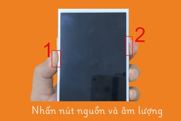 Cách tắt nguồn Oppo khi bị đơ màn hình bằng cách Hard reset bước 1