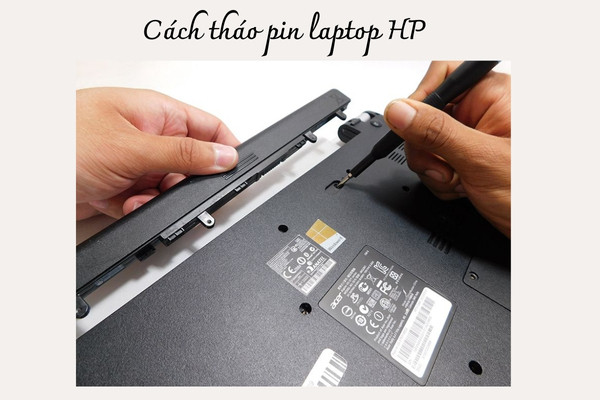 Cách tháo pin laptop HP Cách tháo pin laptop HP