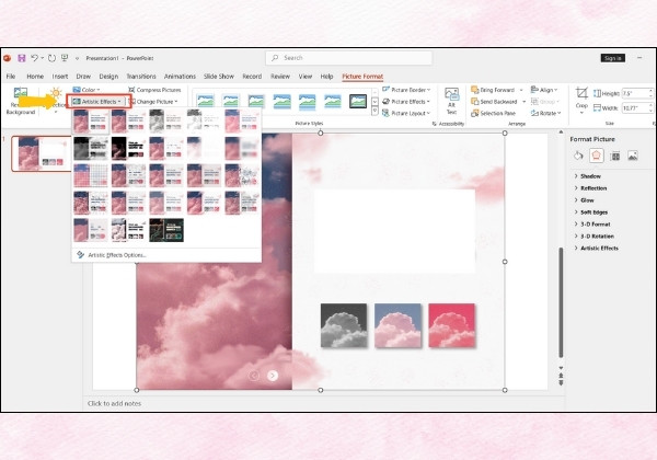 Cách tùy chỉnh ảnh nền nâng cao trong PowerPoint