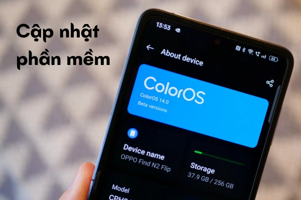 Cập nhật phần mềm Cập nhật phần mềm