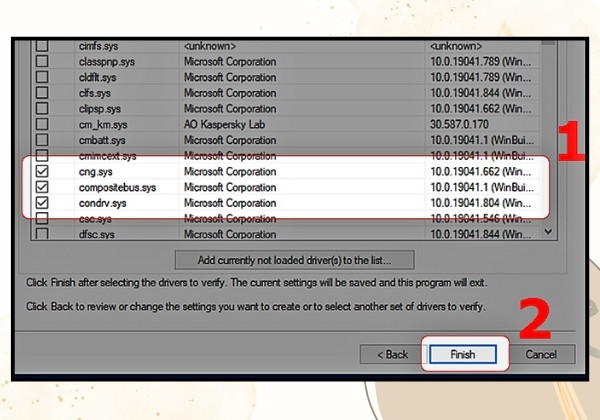 Chạy Driver Windows bước 5 Chạy Driver Windows bước 5