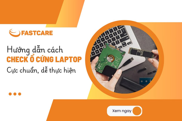 Check ổ cứng laptop