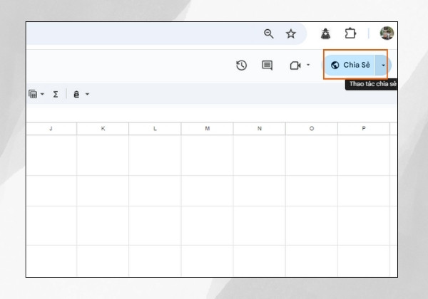Chia sẻ và quản lý quyền truy cập trong Google Sheets 1