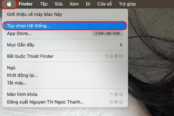 Điều chỉnh Tracking speed bước 1
