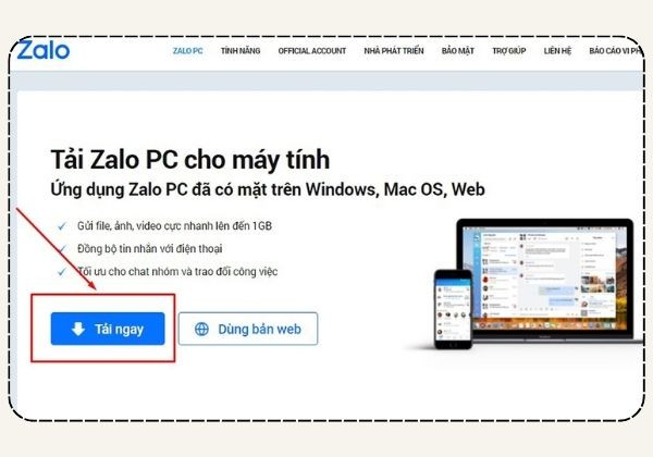 Hướng dẫn cách cài đặt giao diện tối Zalo trên máy tính 1