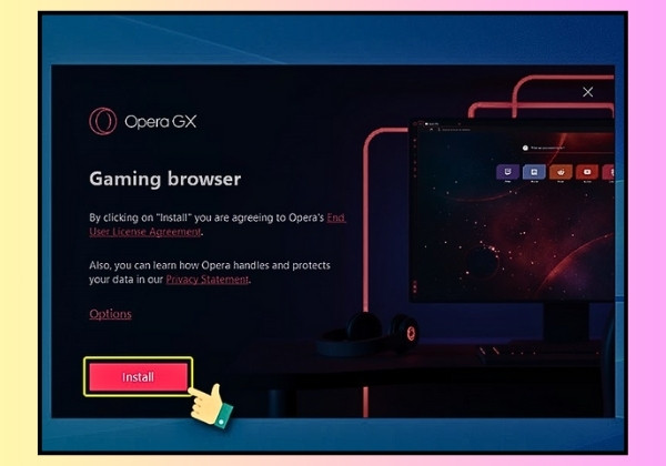 Hướng dẫn cách download Opera GX trên máy tính đơn giản và chi tiết bước 4