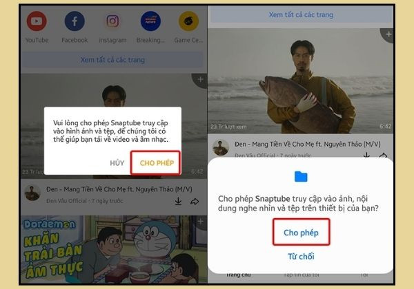 Hướng dẫn cách dùng Snaptube để tải video Youtube về máy 2