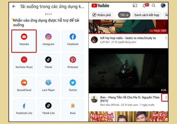 Hướng dẫn cách dùng Snaptube để tải video Youtube về máy 6