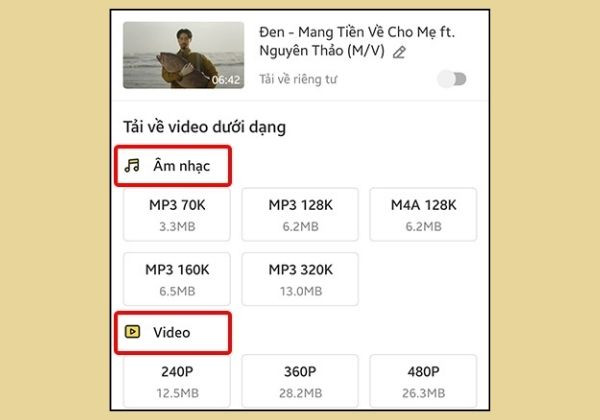 Hướng dẫn cách dùng Snaptube để tải video Youtube về máy 8