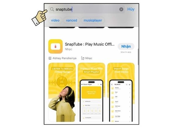 Hướng dẫn cách tải Snaptube cho iOS chi tiết 1