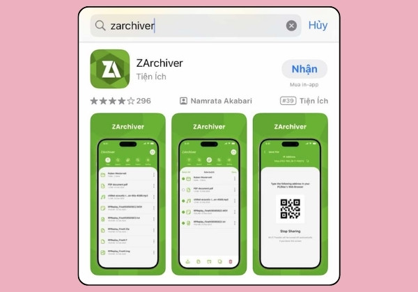 Hướng dẫn cách tải ZArchiver cho iOS cực đơn giản 1 Hướng dẫn cách tải ZArchiver cho iOS cực đơn giản 1