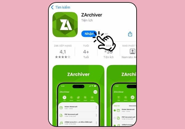 Hướng dẫn cách tải ZArchiver cho iOS cực đơn giản 2 Hướng dẫn cách tải ZArchiver cho iOS cực đơn giản 2