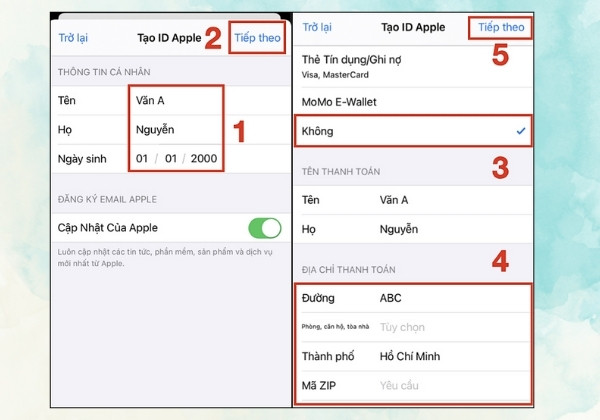 Hướng dẫn cách tạo ID Apple trên iPad đơn giản và nhanh chóng