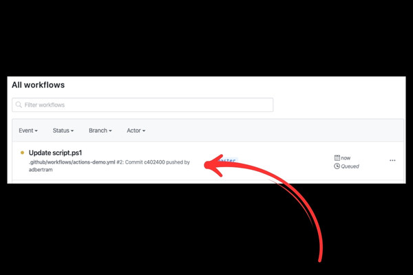 Hướng dẫn cách tạo Workflow bằng Github Action bước 1 Hướng dẫn cách tạo Workflow bằng Github Action bước 1