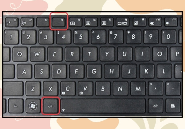Hướng dẫn cách tắt máy tính bằng bàn phím cơ bản nhất bước 2