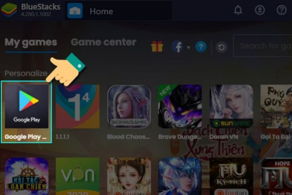 Hướng dẫn download, tải Facebook Lite về máy tính bước 2