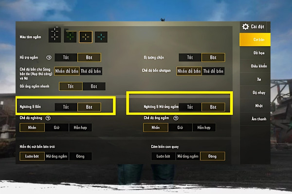Hướng dẫn setting 4 ngón PUBG Mobile chuẩn chuyên nghiệp 2